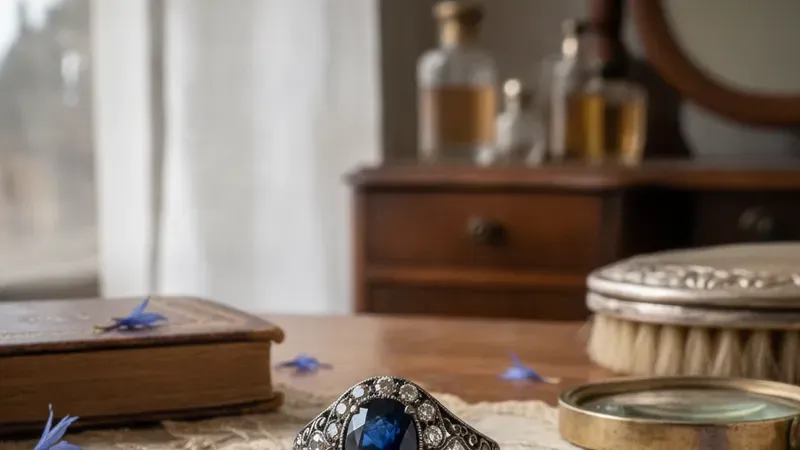 Bague saphir ancienne : guide d'achat complet